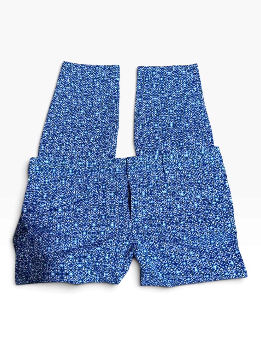 GAP Women's Blue Printed Capris